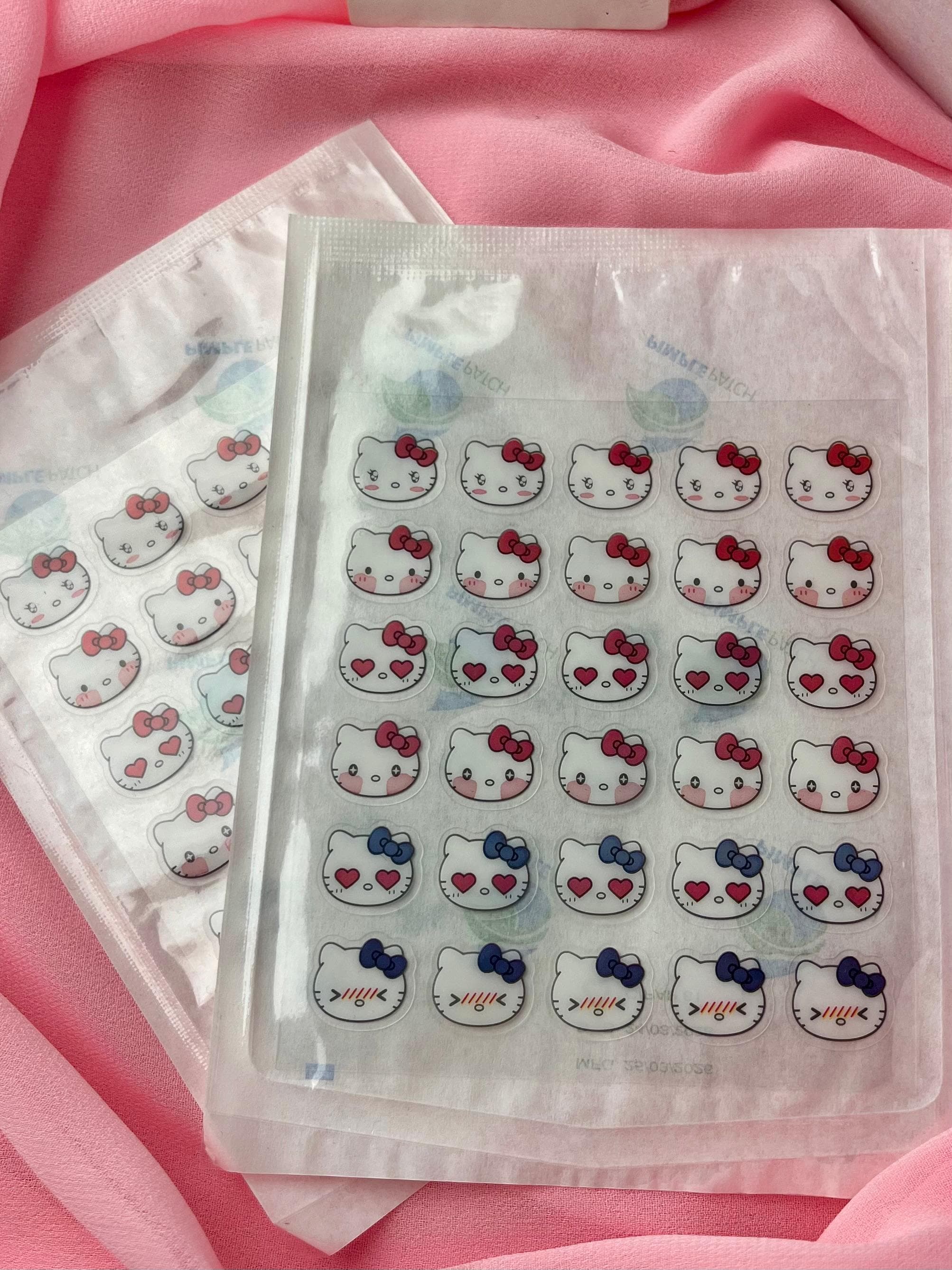 Jenmore Kitty Sweetheart Multi-Expression Hydrocolloid Pimple Patch Sheet (30-pieces) thumbnail 2