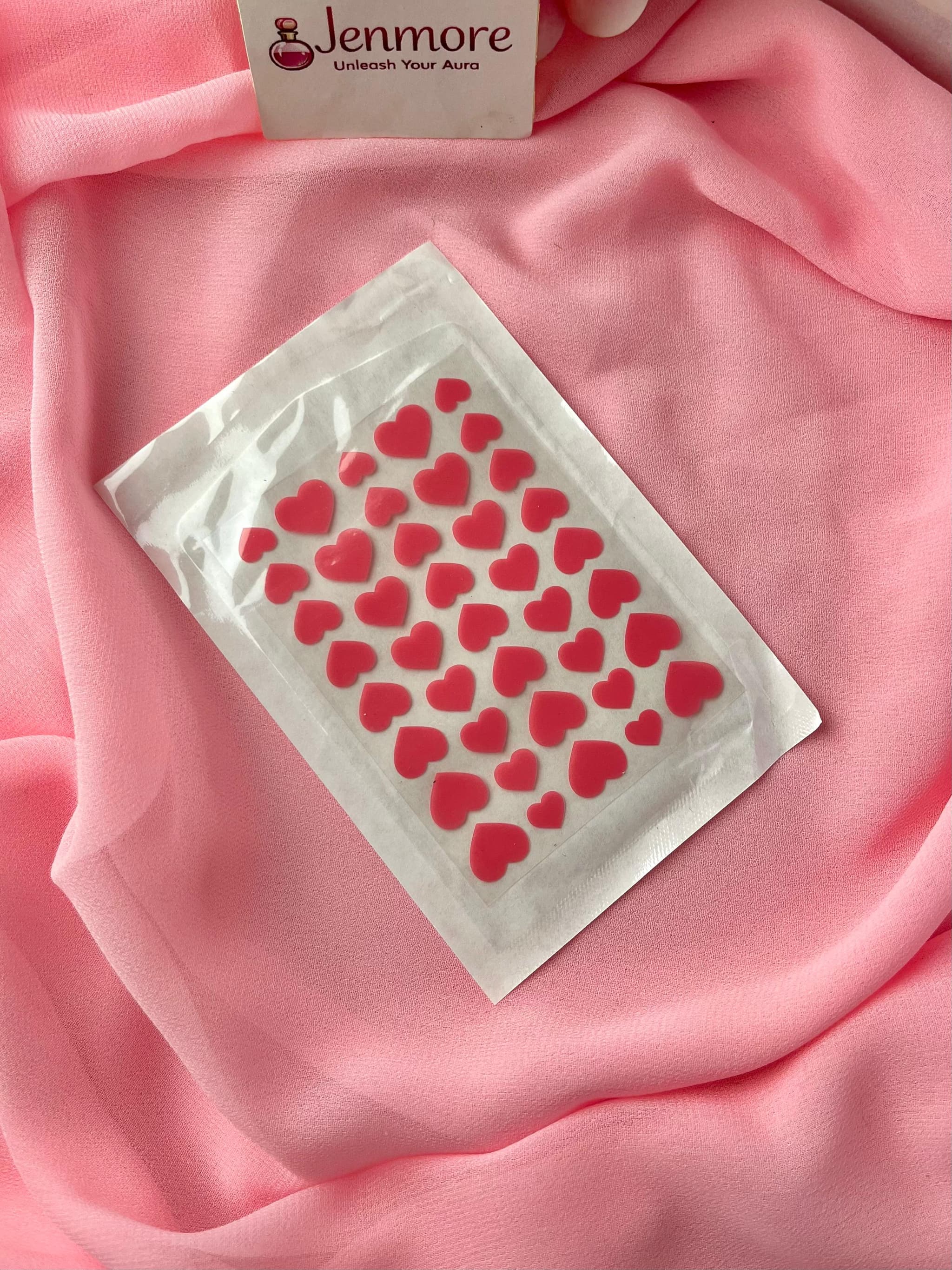 Jenmore Sweetheart Radiant Pink Hydrocolloid Blemish & Pimple Patch Sheet