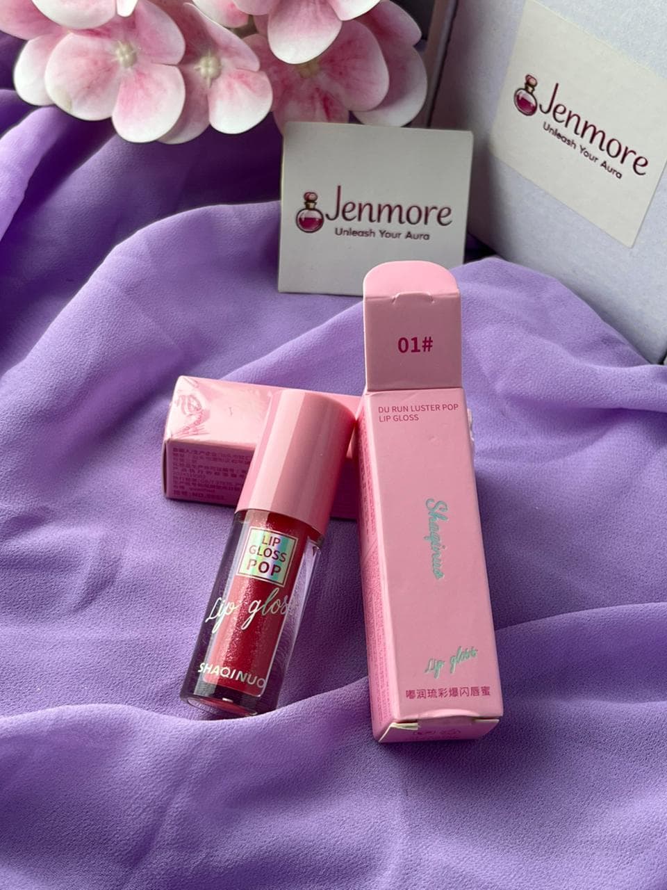 SHAQINUO Du Run Luster Pop Lip Gloss (Shade 01#) thumbnail 2