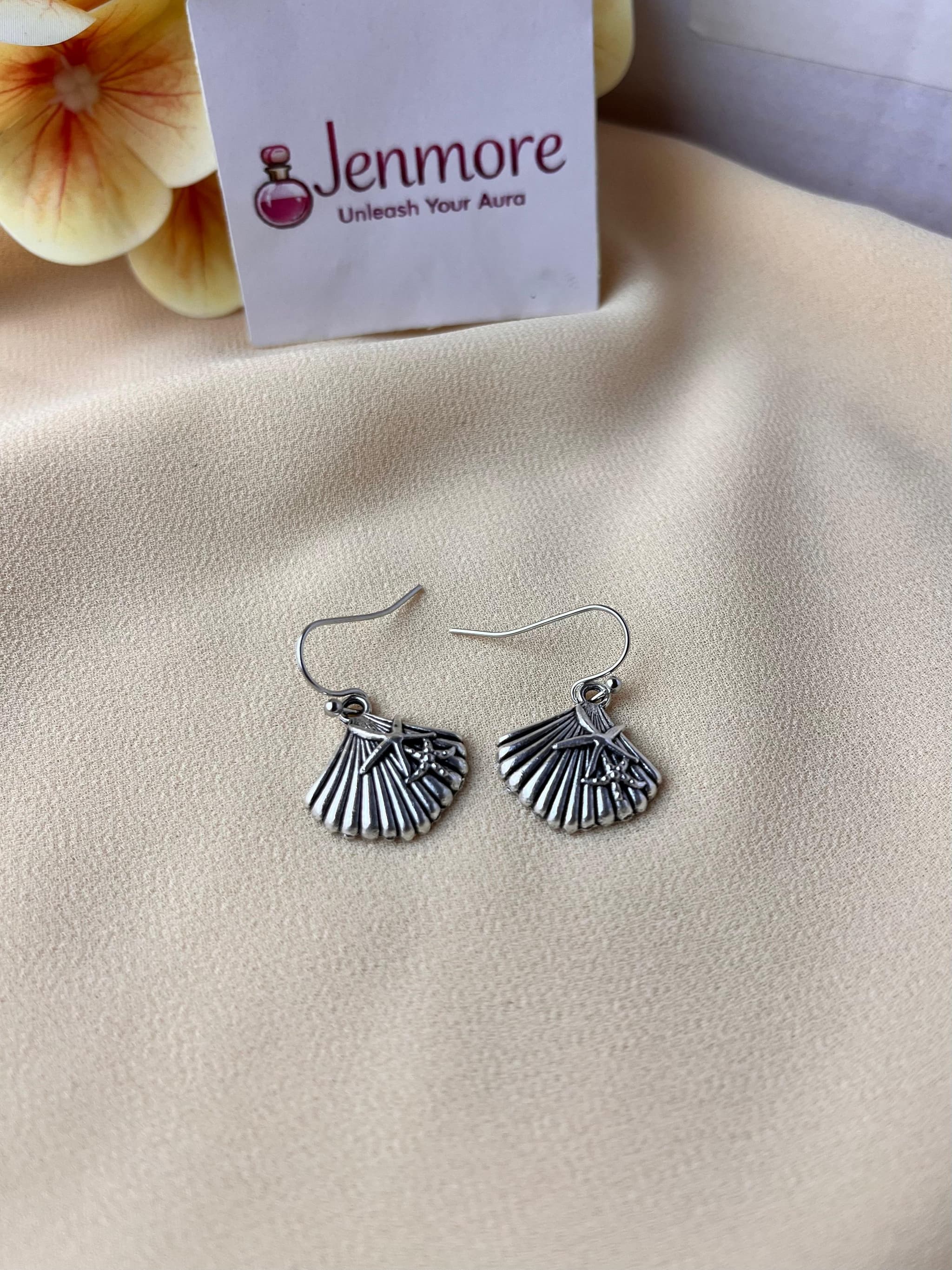  Jenmore Siren Song Seashell Drop Earrings thumbnail 2