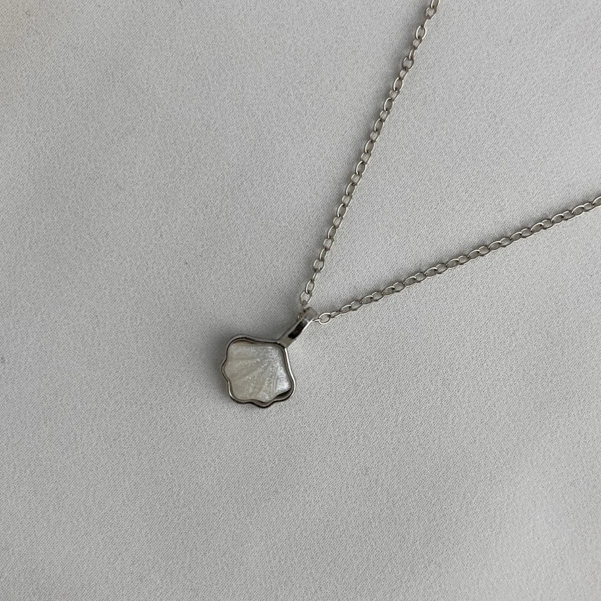Jenmore Coastal Blossom Mother-of-Pearl Pendant Necklace — view 3