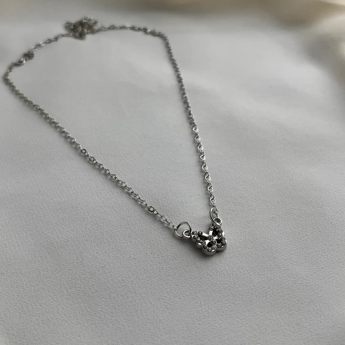 Jenmore Sweet Butterfly Glitz Pendant Necklace — view 2